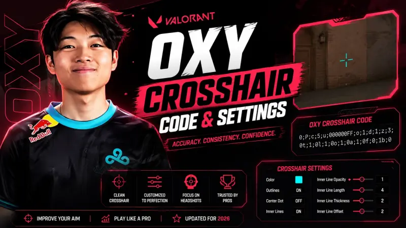 Oxy Crosshair Code & Settings